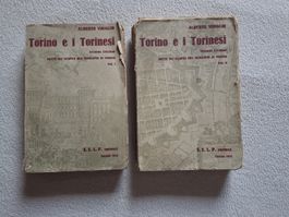 Lot 2 livres Alberto Virglio Turin et Turinois 1931 