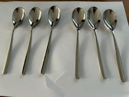 6x BERNDORF elegante Teelöffel ( 6x cuillères à café)