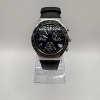 Montre Chronographe Swatch Irony Aluminium Noir 42.5 mm occa