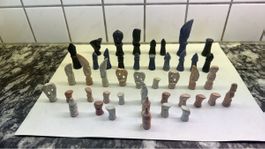 Konvolut kleine Figuren Stein Keramik Konvolut Deko