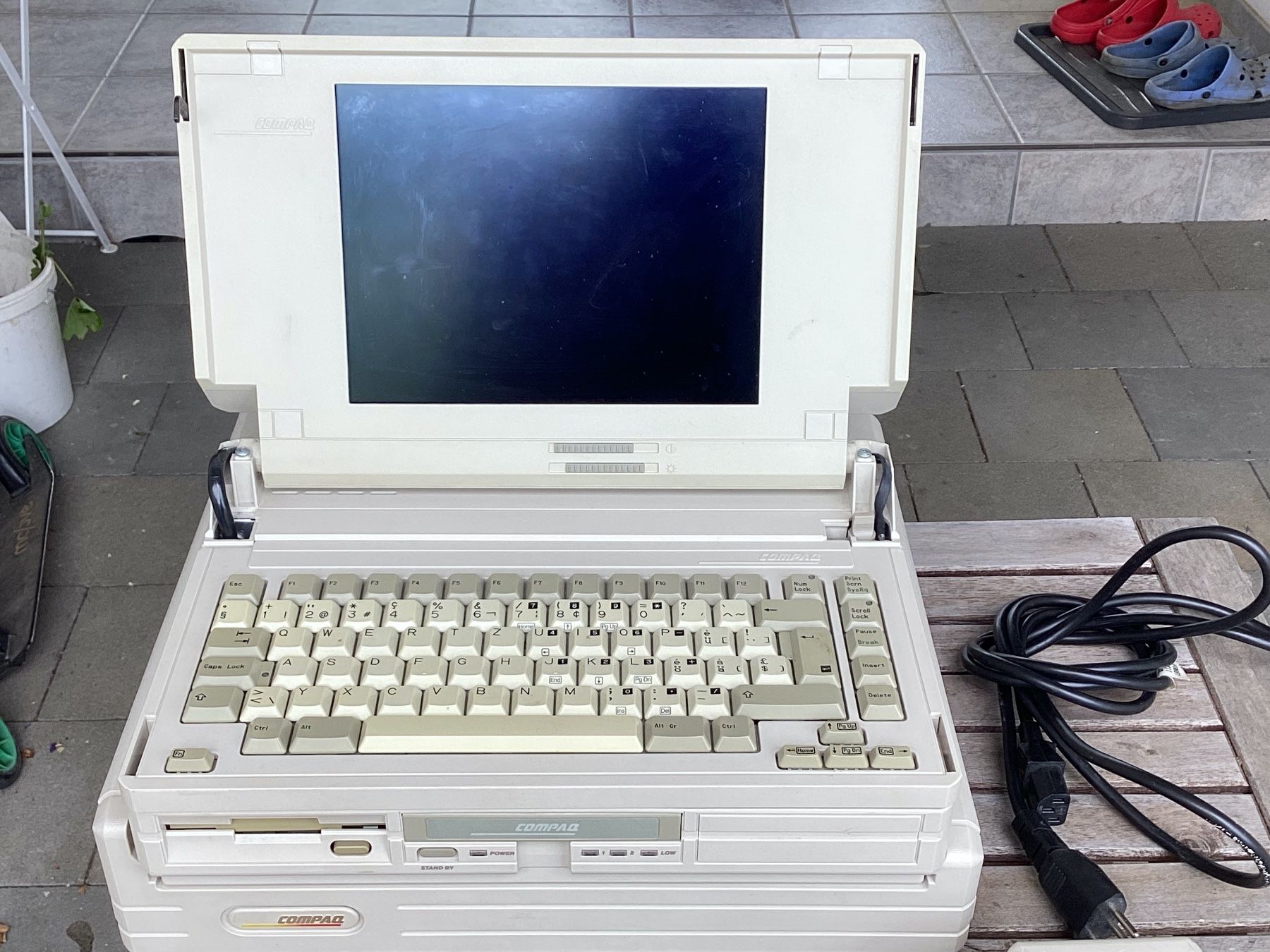 Compaq PC: Alter Compaq Computer SLT/286 80er Jahre 1988 1. Generation – Usato da Seftigen venduto da Dominus_Providebit 2