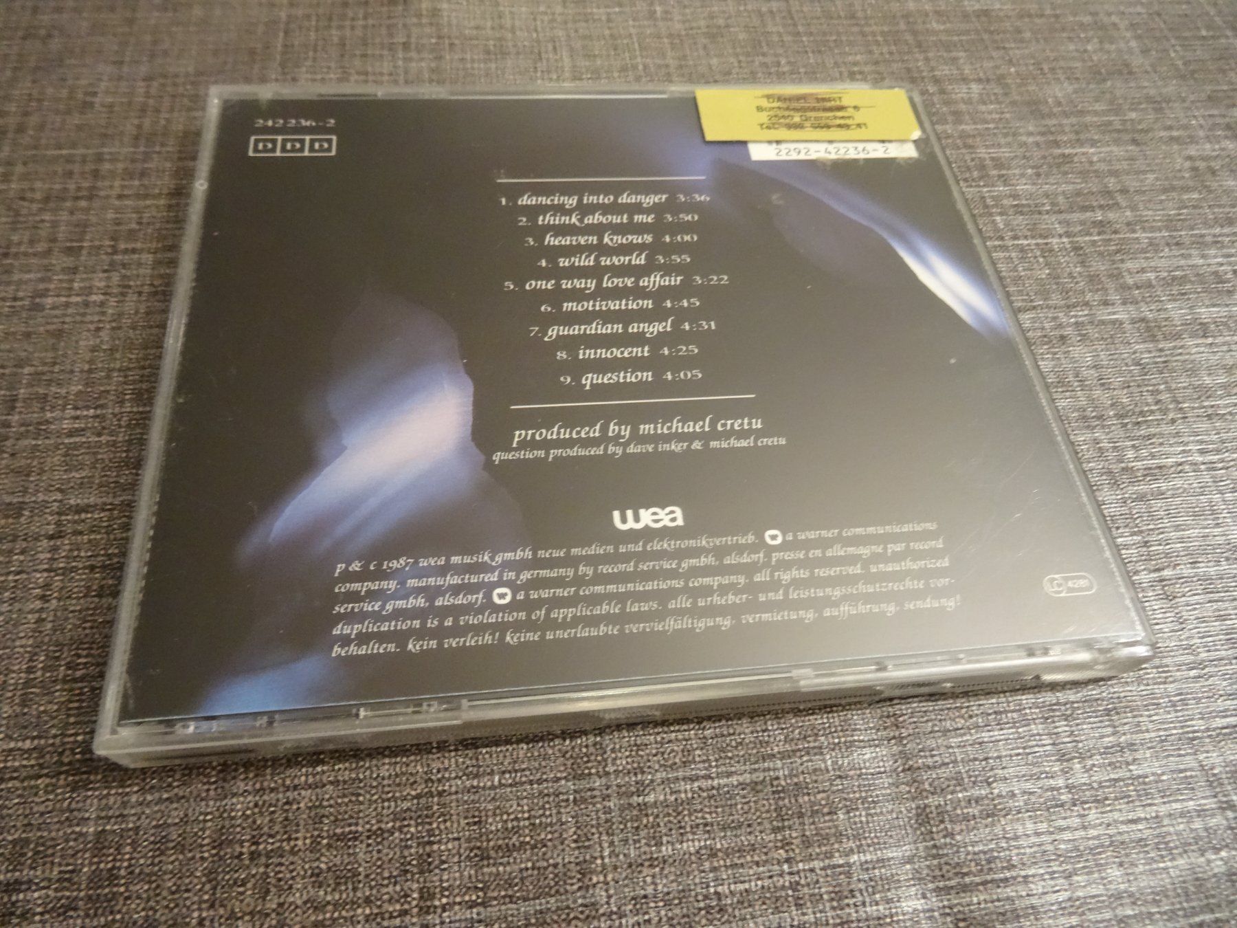 CD: Inker & Hamilton Dancing into Danger CD – Usato da Olten venduto da Disc-Ausverkauf 1