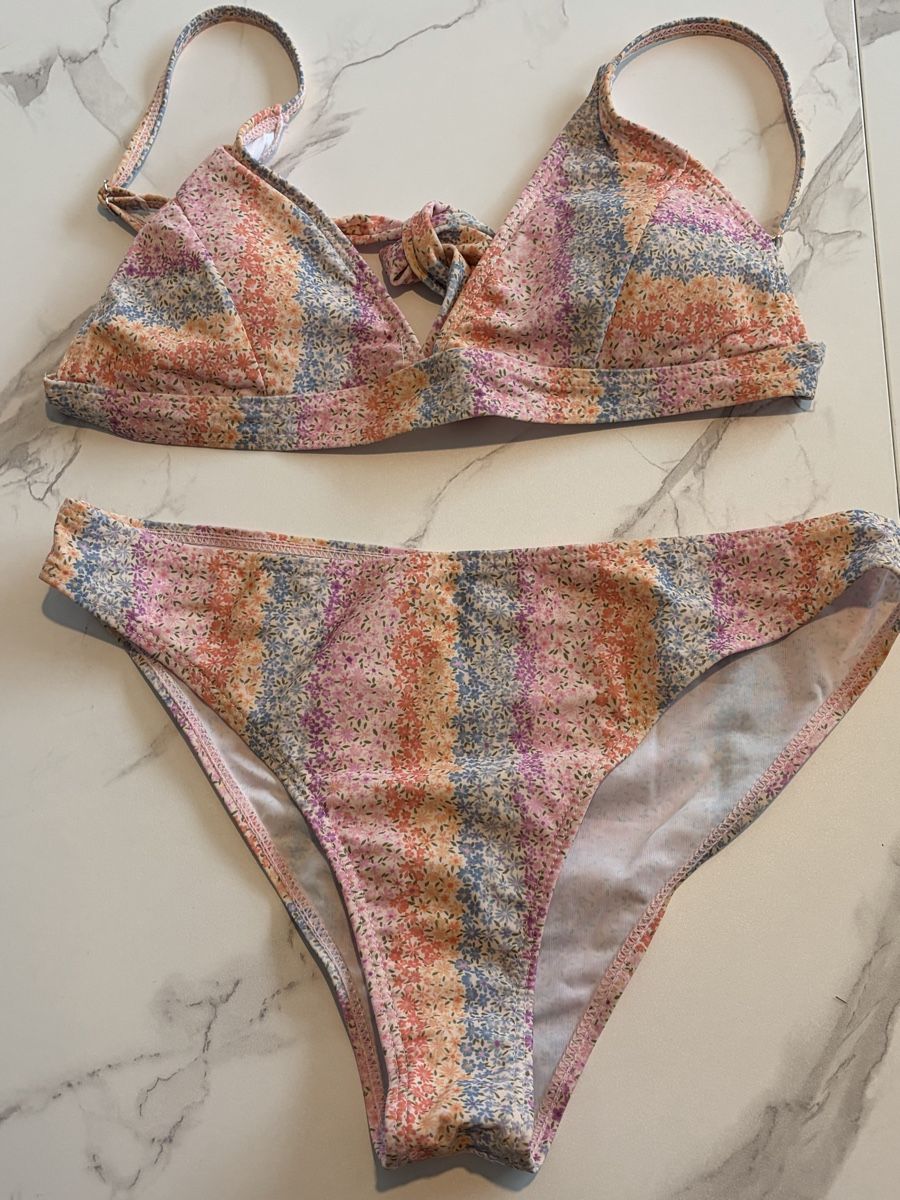 Costumi da bagno & Bikini: NeuerBikini mit Blumenmuster, Grösse S/M – Nuovo (secondo la descrizione) da Interlaken venduto da PrincessJill
