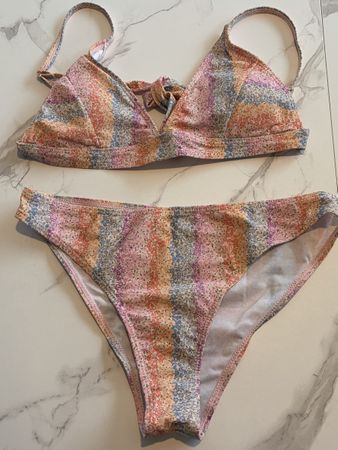 NeuerBikini mit Blumenmuster, Grösse S/M