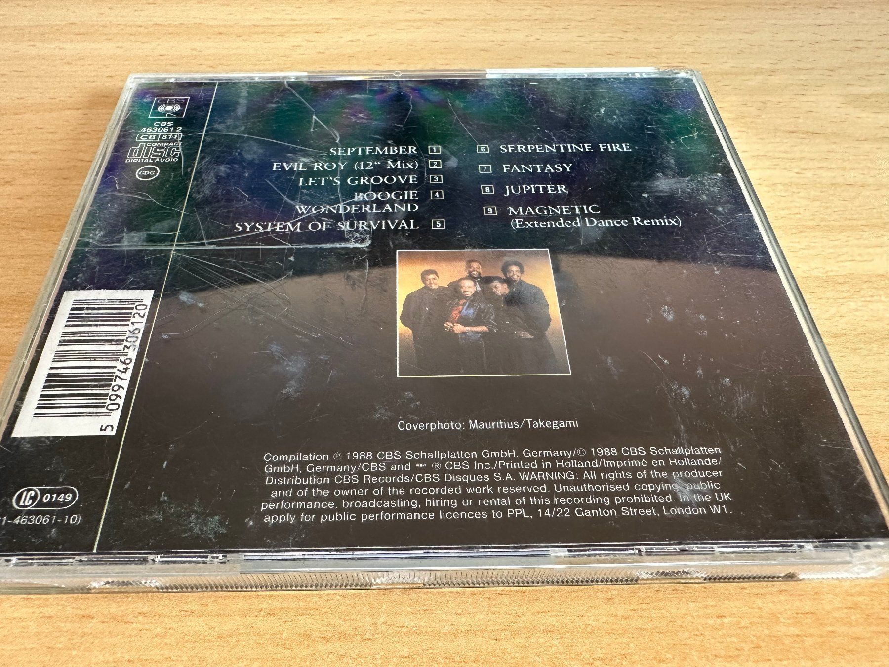 CDs: Earth, Wind & Fire – Dance Trax – Gebraucht aus Rikon im Tösstal von Alpenmutz 1