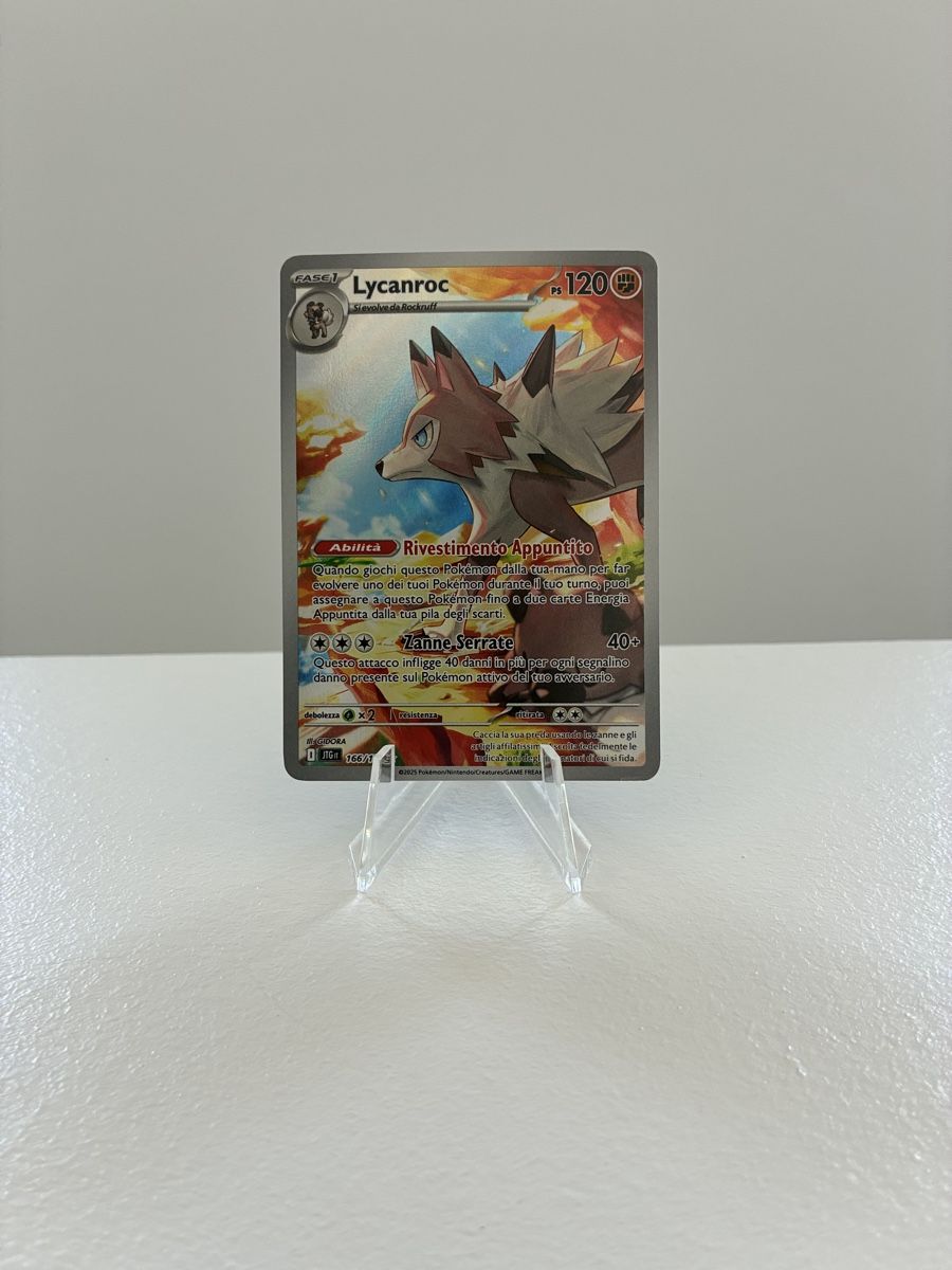 Pokémon Sammelbilder & Trading cards: Pokémon karte Lycanroc 166/159 – Neu (gemäss Beschreibung) aus Taverne von nad02026