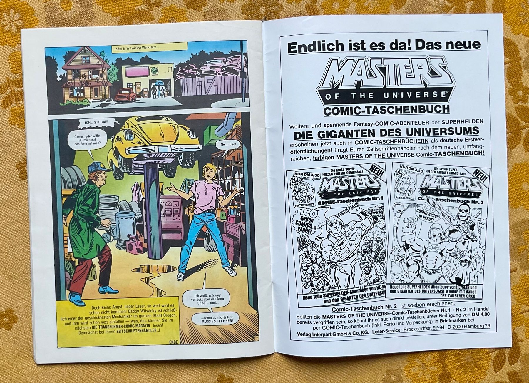 Fumetti: Transformer Heft Nr 1 von 1986 ? – Usato da Endingen venduto da nathan05 8