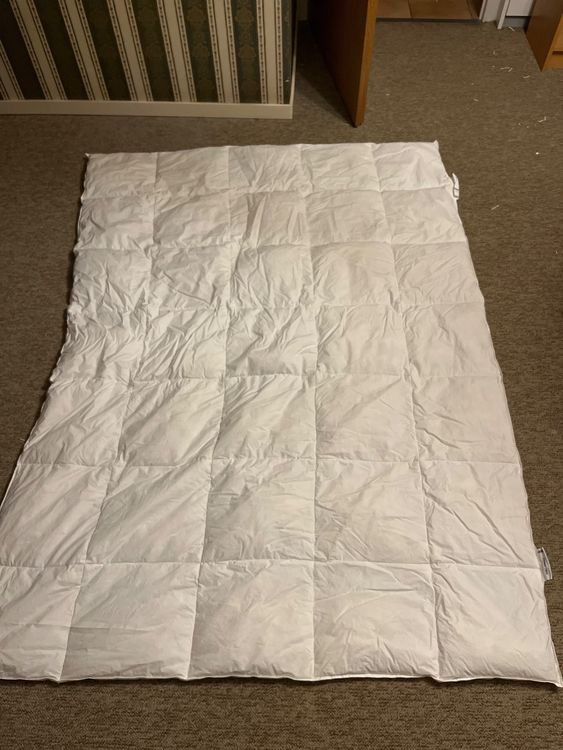 Ikea Fjällarnika, dünne Decke, Duvet, weiss Kaufen auf Ricardo