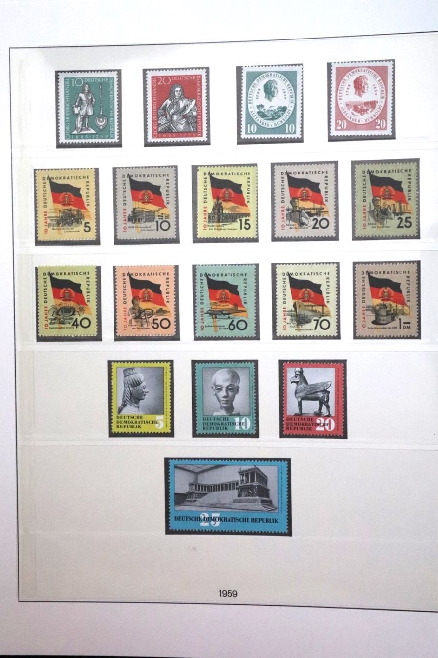 Tutti i francobolli: DDR 1959, MNH – Nuovo (secondo la descrizione) da Erlach venduto da Minka123 2