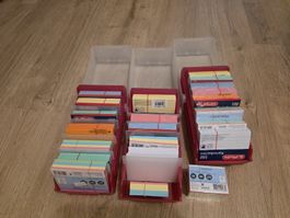 3 Karteikästen inkl. Karteikarten
