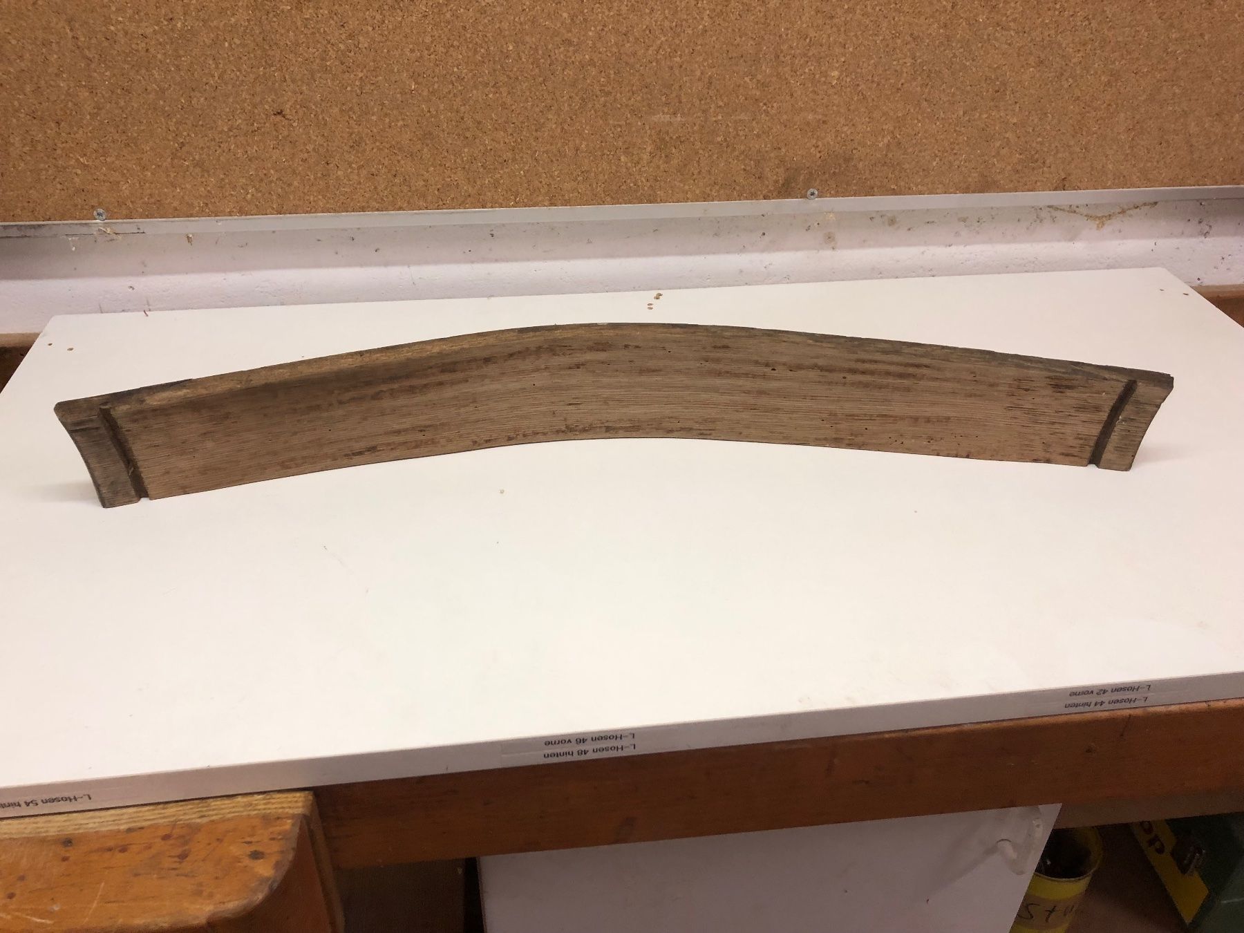 Articoli in legno: Eiche (Fassholz einseitig geschliffen) – Usato da Meggen venduto da Summ1912 1