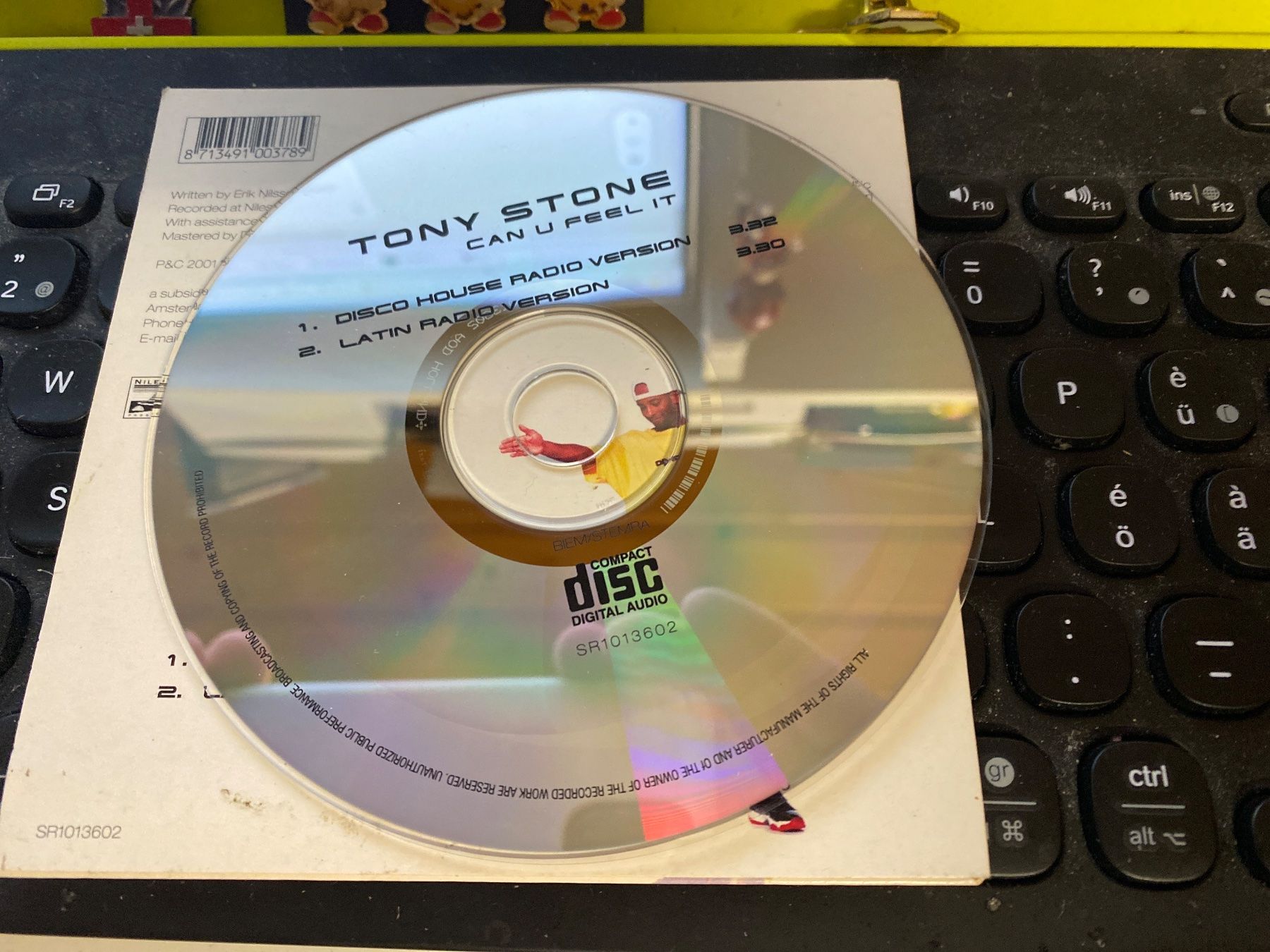 CD: Tony Stone - CD - Can U Feel It? – Usato da Le Brassus venduto da cinema13 3