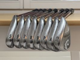 Golfschlägersatz Callaway XR Eisen 5 bis S - gebraucht