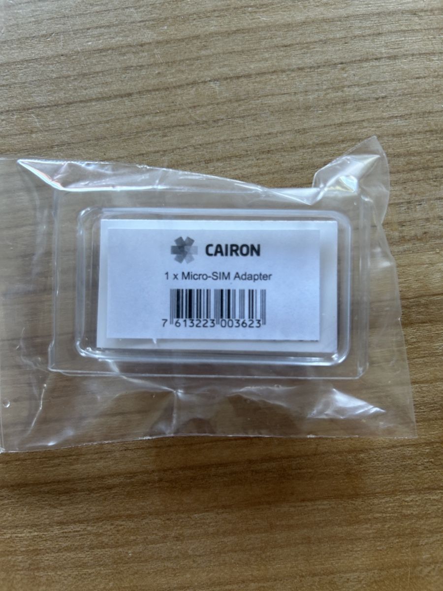 Laufwerke & Adapter: CAIRON SIM Adapter neu – Neu und originalverpackt aus Gais von milou091 1