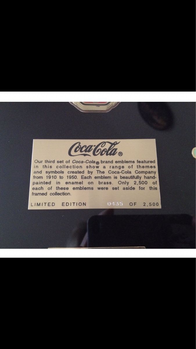 Lavagne: Collection Coca-Cola, édition limitée – Nuovo (secondo la descrizione) da Cuarnens venduto da Sandrine0110 1