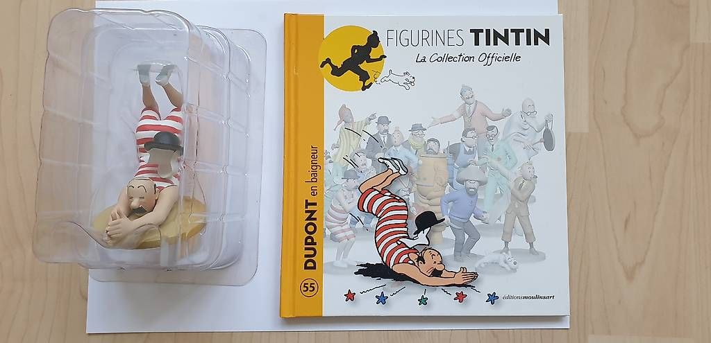 Statuette: Figurine Tintin Dupont – Usato da Moutier venduto da hugo2630