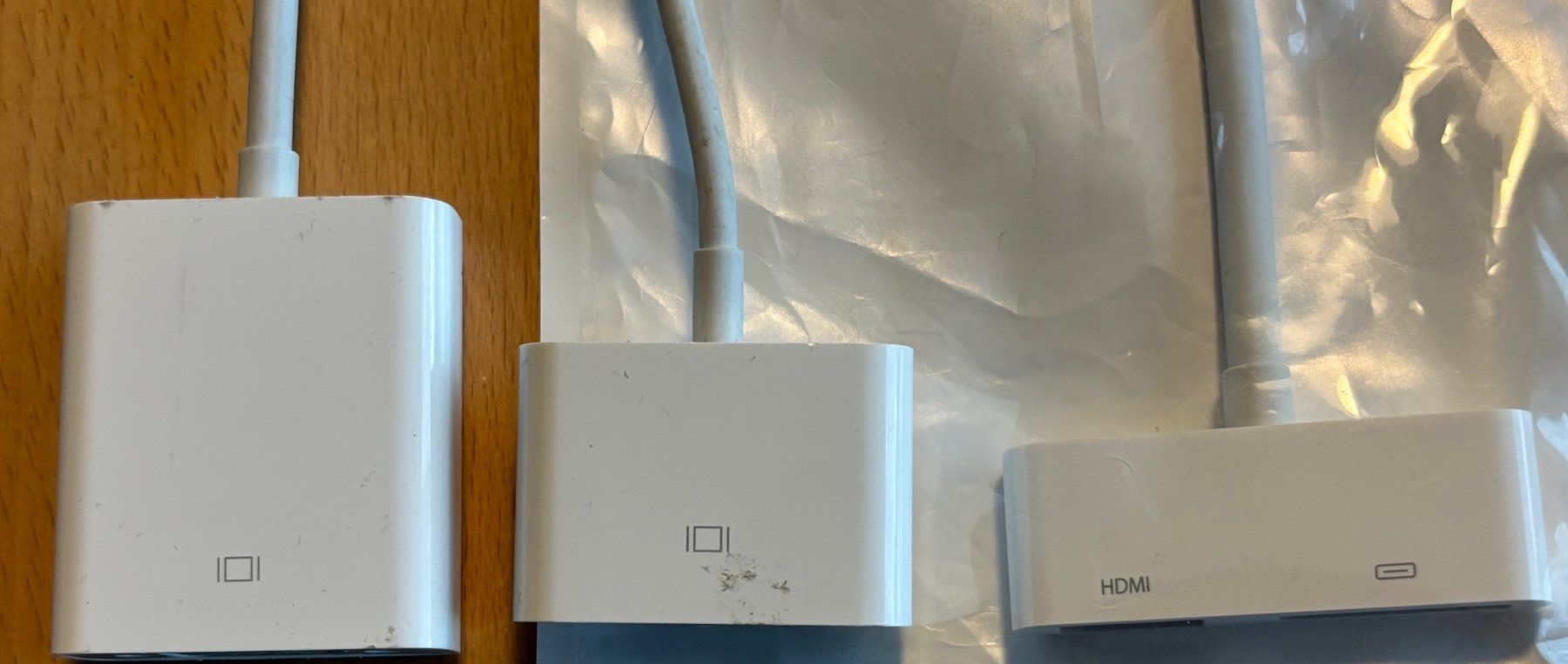 Apple Unità & Adattatore: 3 Stück verschiedene Apple Adapter – Usato da Bassersdorf venduto da Antaris01 2