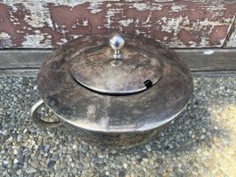 Edle WMF Bowle versilbert perfekt Sommerfest Rarität 