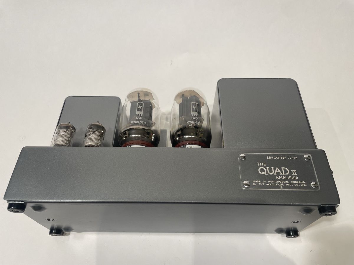 Quad Amplificatori: Quad II Röhren Endstufen – Usato da Zollikon venduto da Dynaphon 6