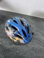 Casque enfant bleu Alpina motif voiture occasion