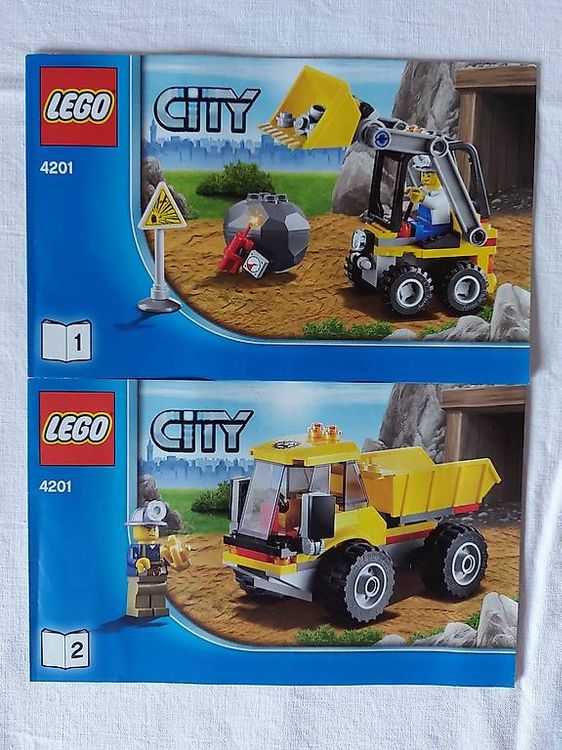 Giocattoli: LEGO City Bergwerk 4201 Bagger mit Kipplaster – Usato da Kirchlindach venduto da jackyma 4