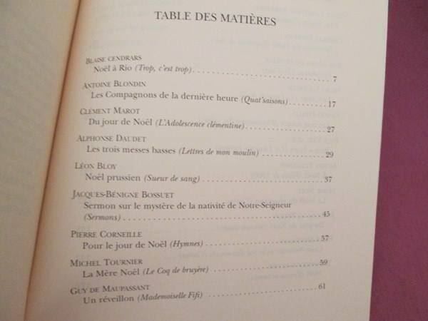 Bücher: Le Noël des écrivains – Gebraucht aus Neuchâtel von Dualseele 1