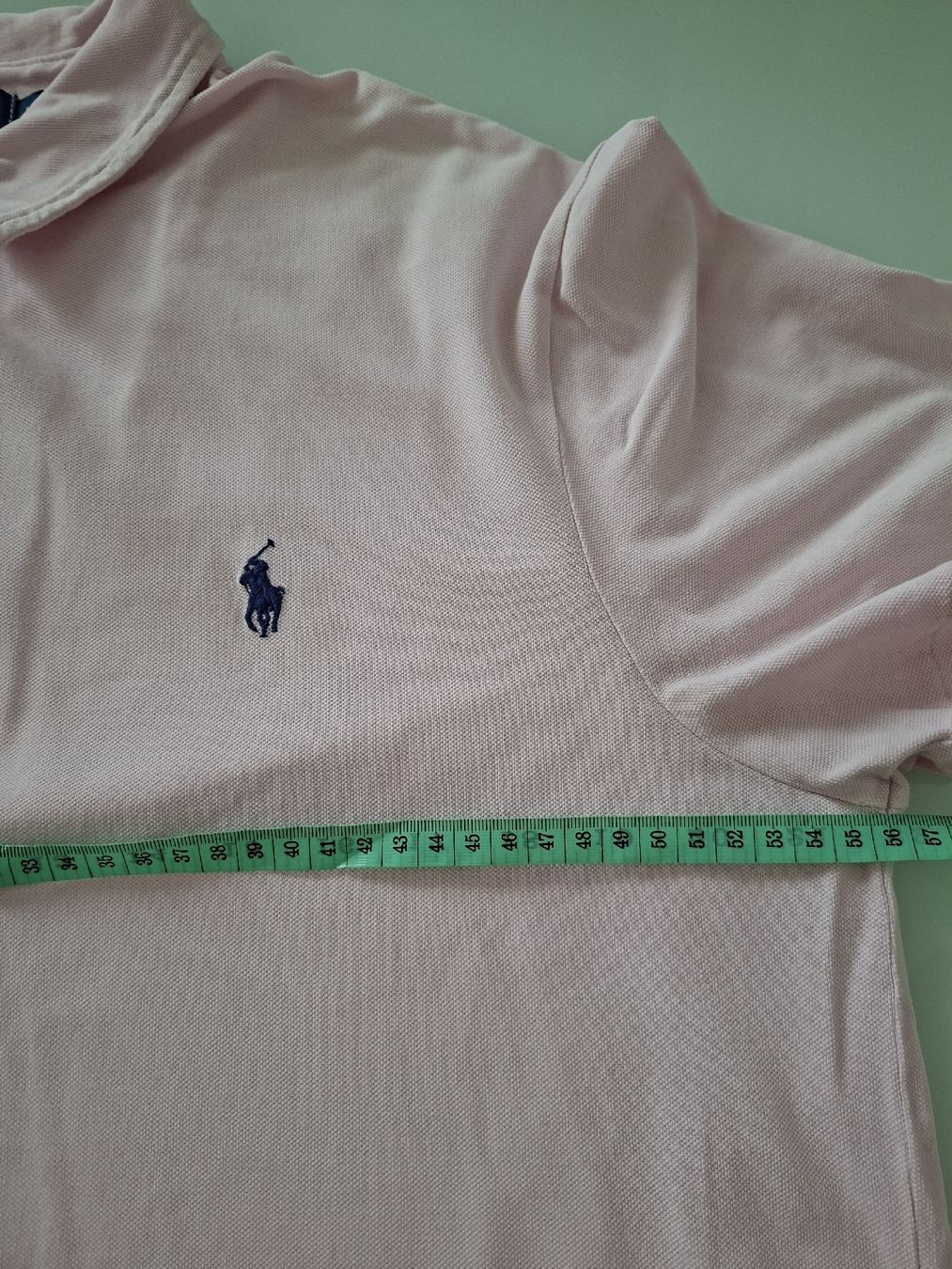 Ralph Lauren Magliette Polo: Polo en mesh rose taille L – Usato da Renens VD venduto da ser_j2fn 2
