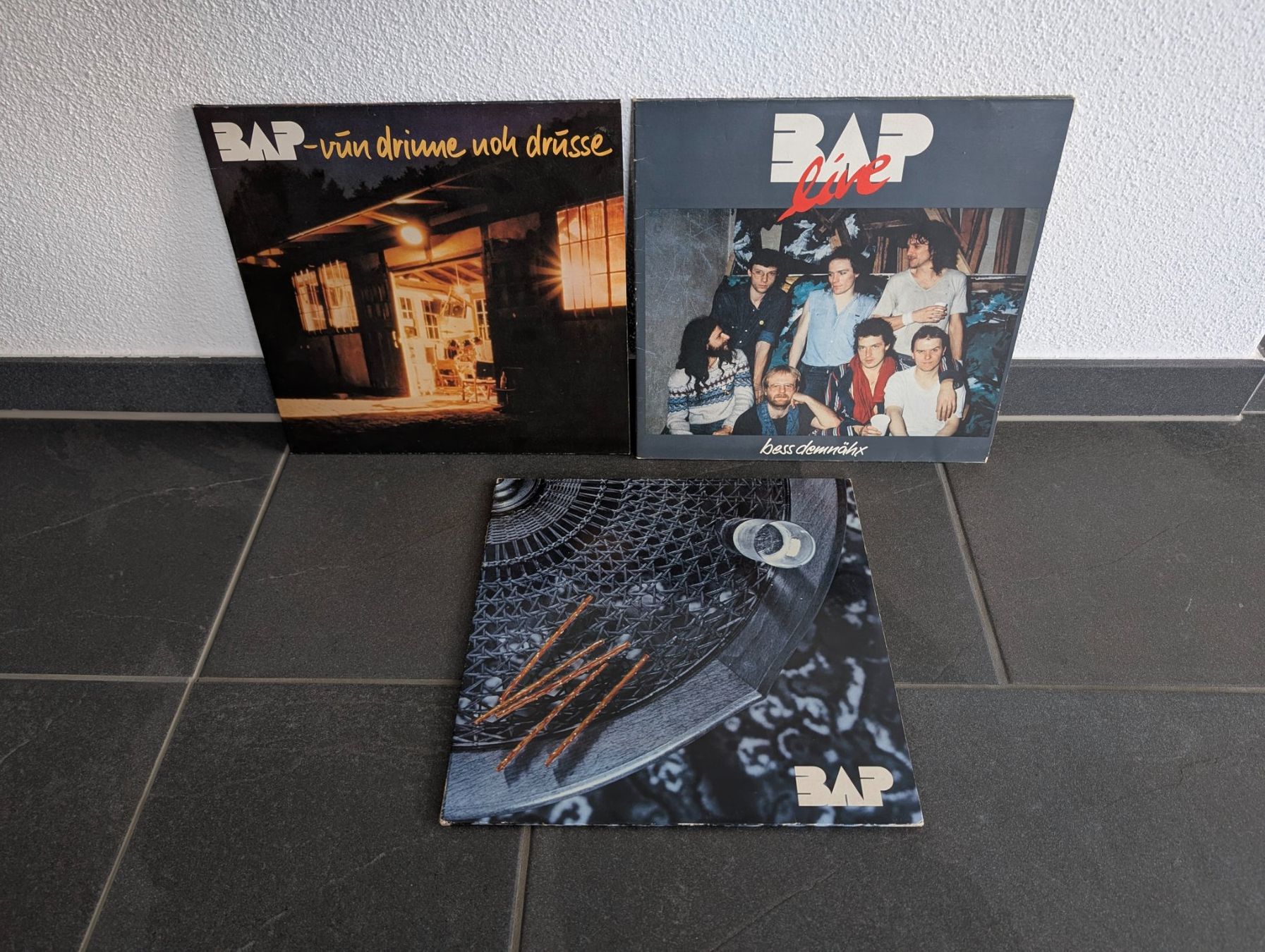 Dischi in vinile: 3 x BAP   1982-84   inkl. Beilagen – Usato da Ebikon venduto da kisuM