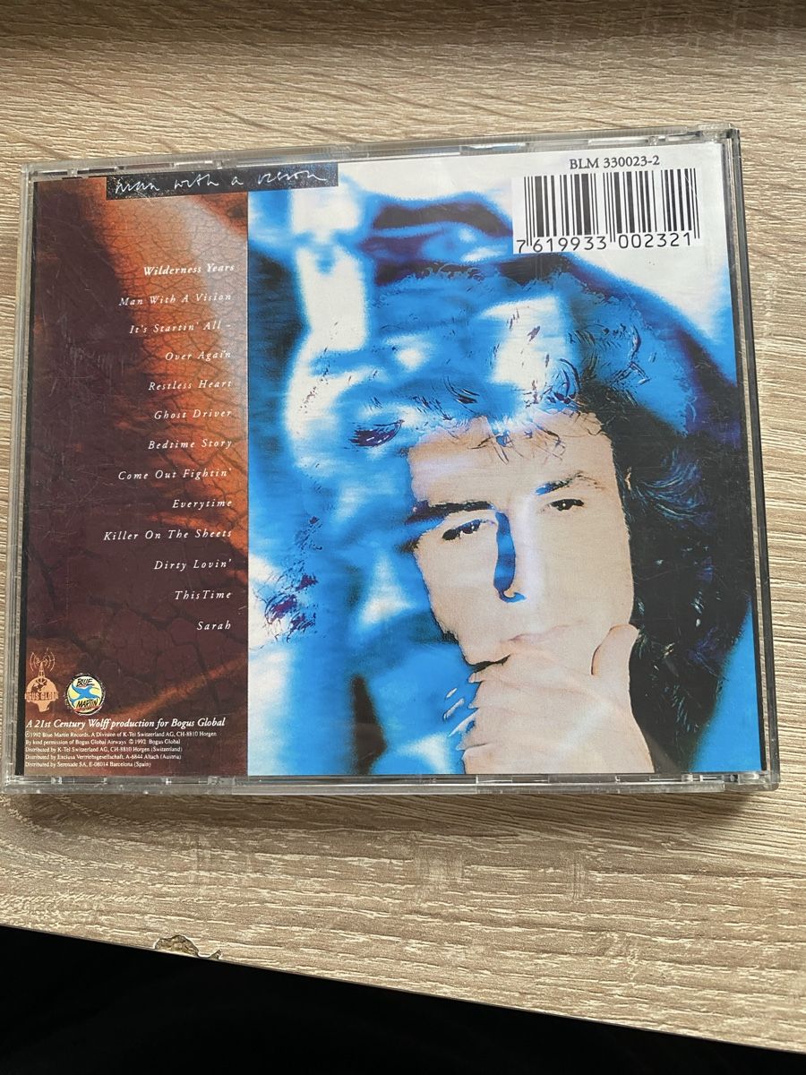 CD: John Parr – Man With A Vision – Usato da Thayngen venduto da doncorvetto 1