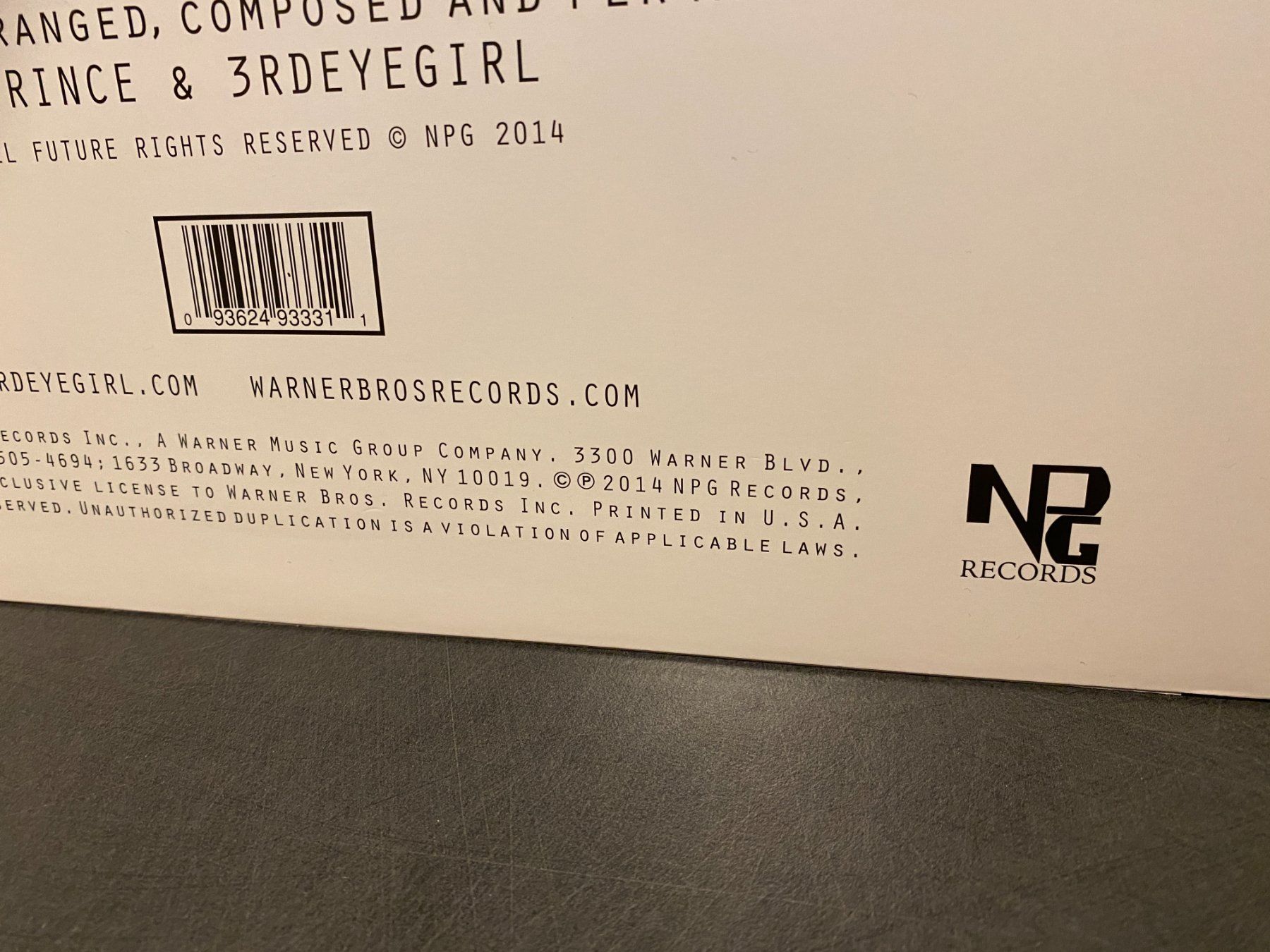 Dischi in vinile: Prince - Plectrumelectrum Orginal LP 2014 – Nuovo (secondo la descrizione) da Basel venduto da VinylLover68 4