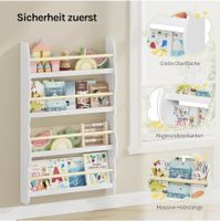 Kinder Regal Weiss 5 Ablagen 60x98x10cm 