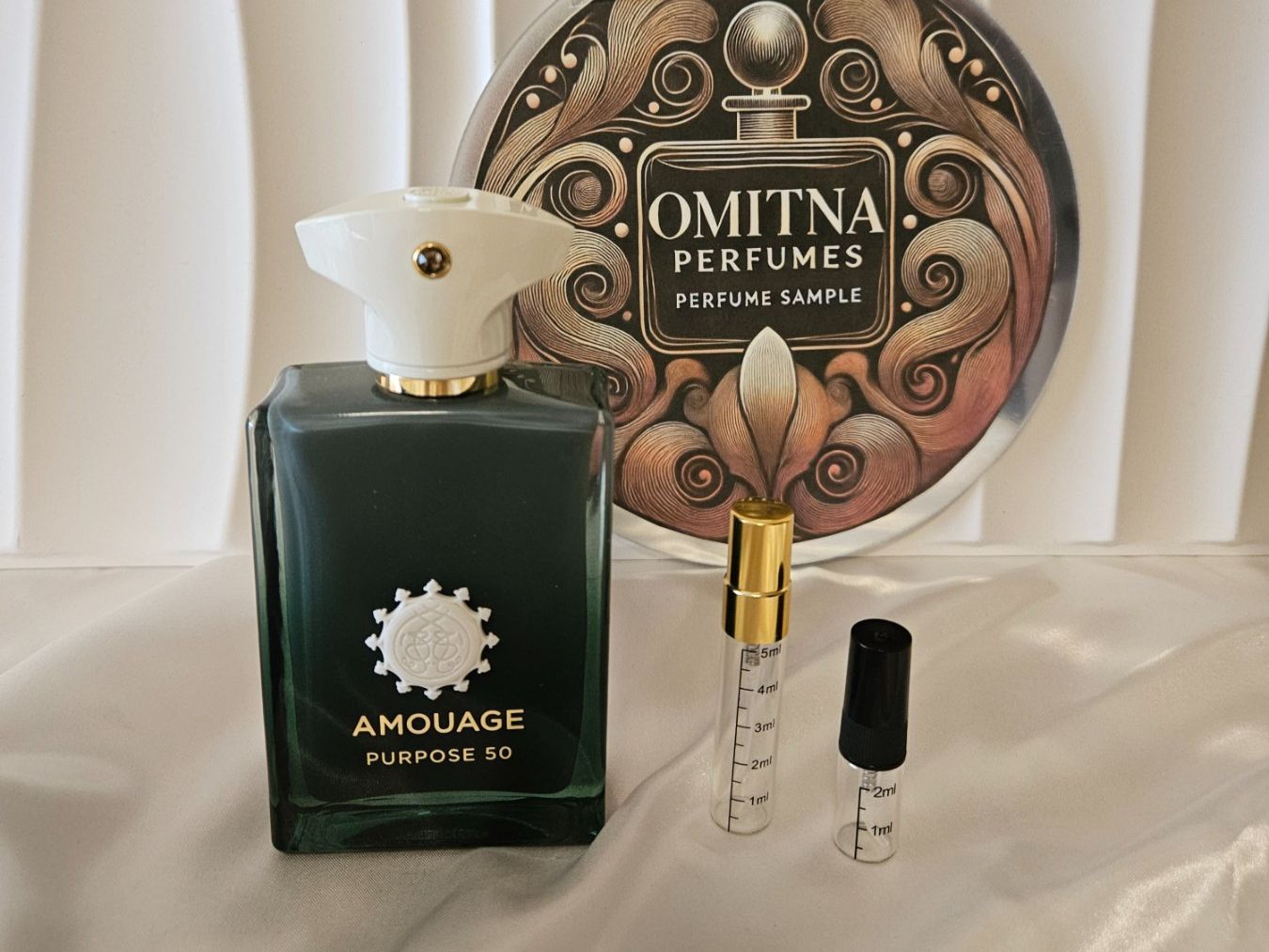 Amouage Profumi & Eau de Toilette: Purpose 50 by Amouage 2ml Abfüllung – Usato da dübendorf venduto da Omitna-Perfumes