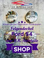 Ford Nabendeckel Radnaben Nabenkappen Radkappen 54 mm Neu