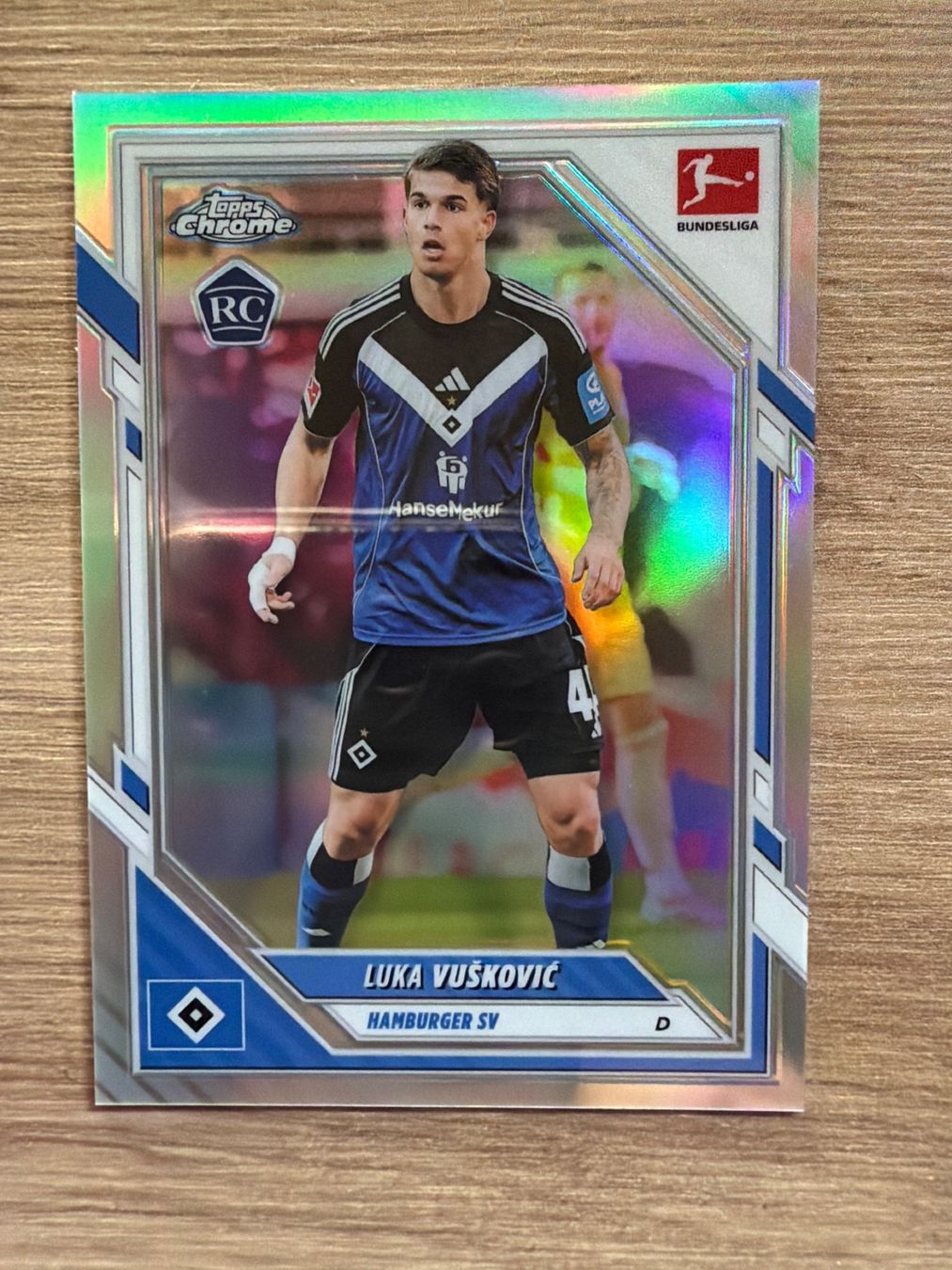 Topps Cartes à collectionner: Soccer Luka Vuskovic REFRACTOR Topps Chrome 2026 – D'occasion à Netstal par Clutch79Cardz