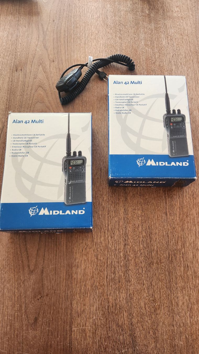 Radiocomunicazione: Alan 42 Multi Funkgeräte Set - Top Zustand! – Nuovo (secondo la descrizione) da Bergdietikon venduto da festus04