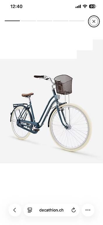 Biciclette: Bicicletta decathlon  – Nuovo e nell'imballaggio originale da Giubiasco venduto da Sheilashe