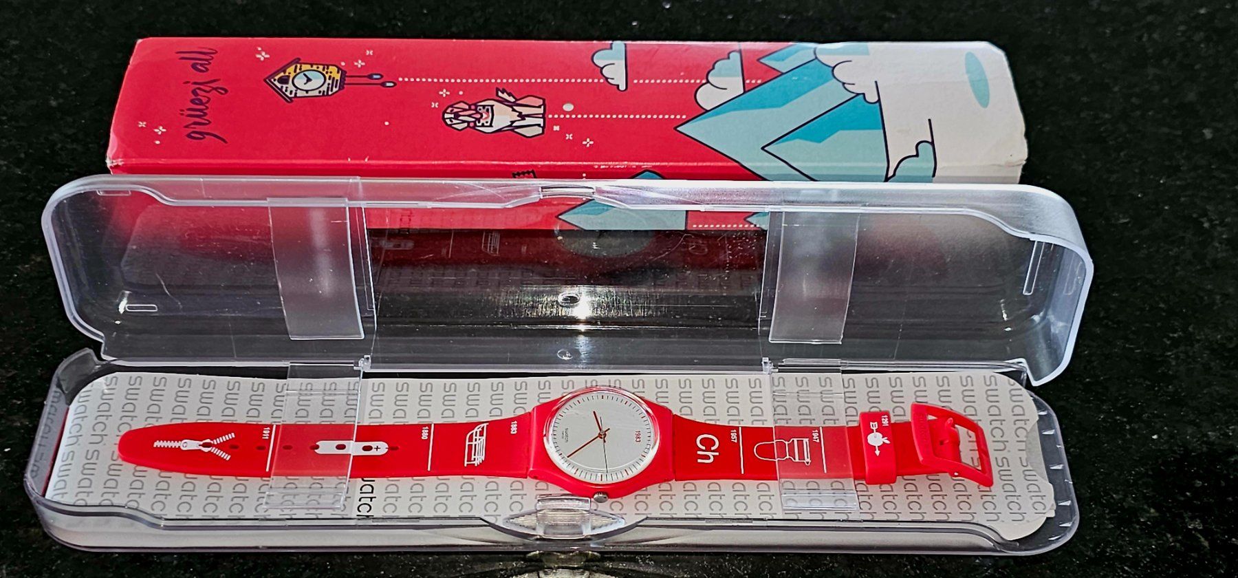 Swatch Orologi: SELTEN SWATCH SCHWIIZITUDE GR168 – Nuovo (secondo la descrizione) da Kreuzlingen venduto da UAE 4