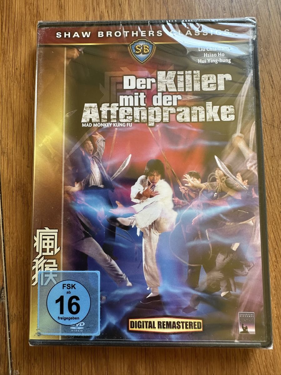 Tous les DVDs: Der Killer mit der Affenpranke neu Shaw Brothers – Neuf avec emballage d'origine à Benken ZH par Audi-erich