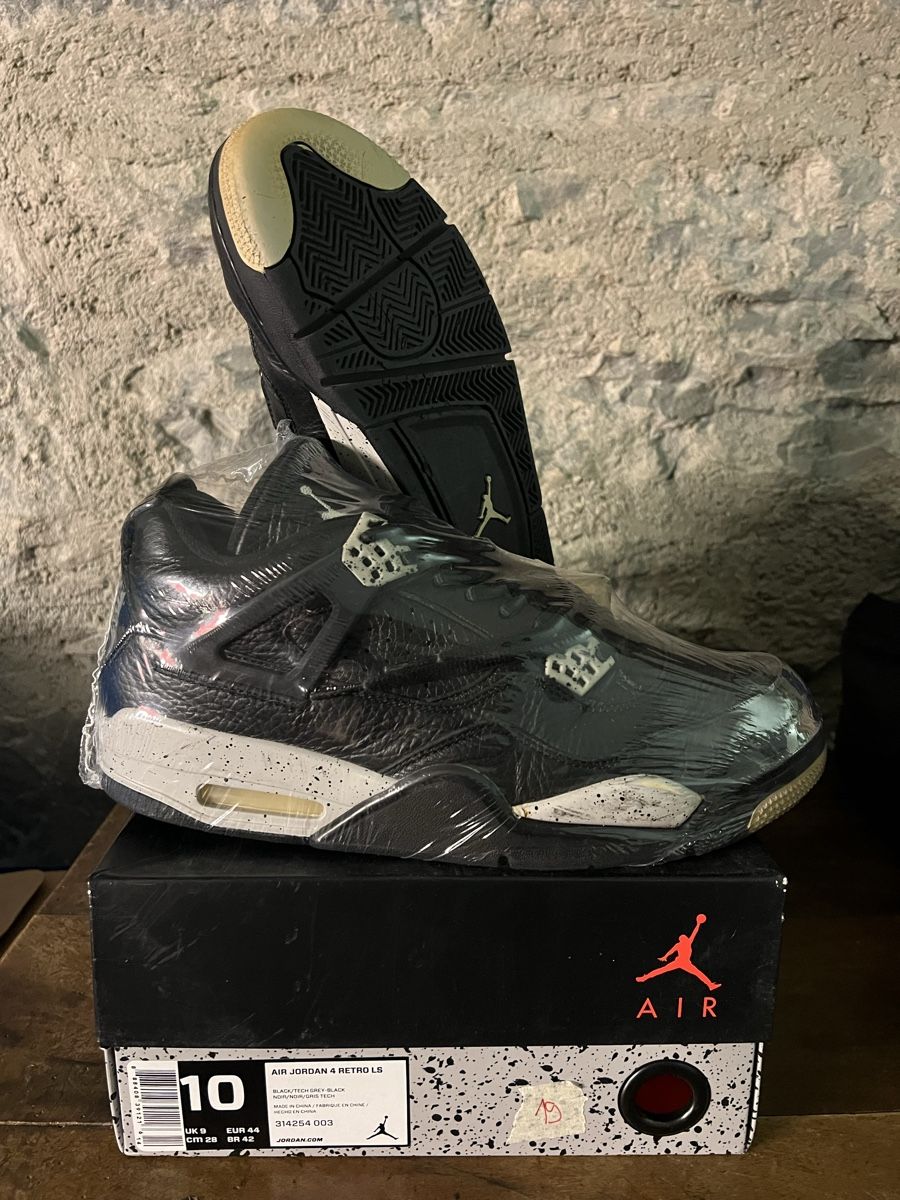 Scarpe da uomo: Air Jordan 4 oreo blk – Usato da Zürich venduto da Realvintagesale