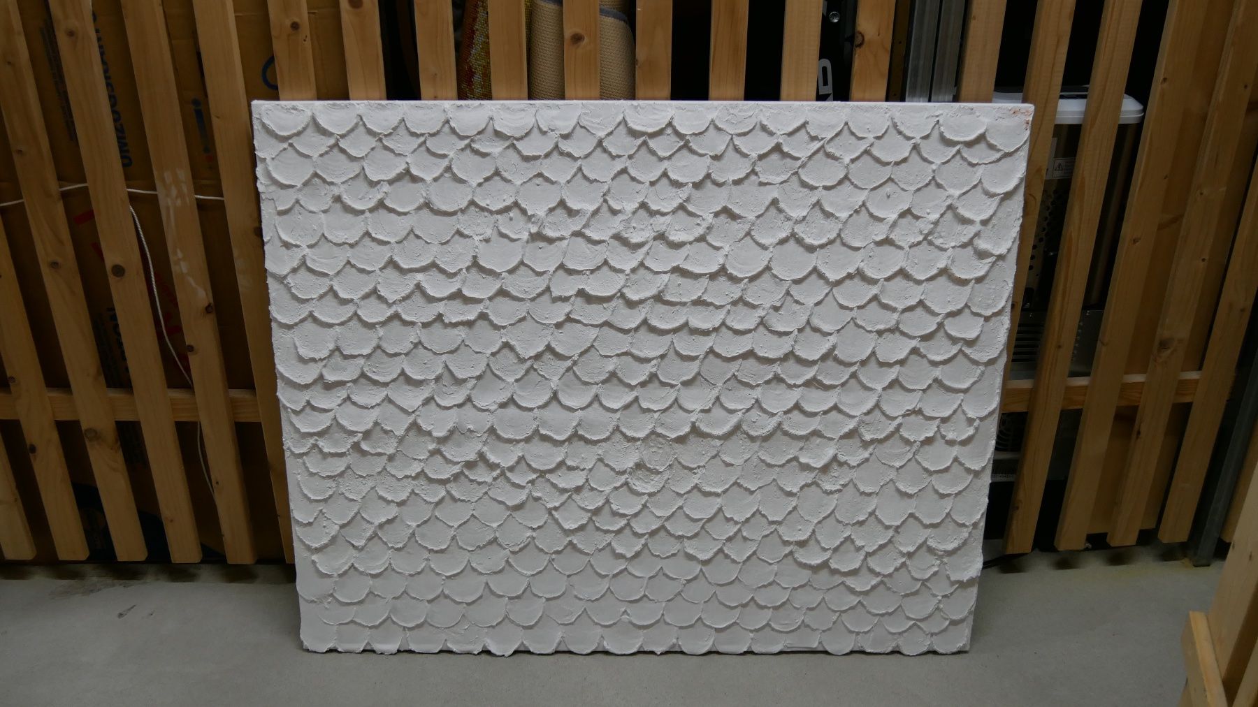 Foto & Immagini: Abstraktes Bild Leinwand Acryl Strukturpaste – Nuovo e nell'imballaggio originale da Zürich venduto da julia_vina