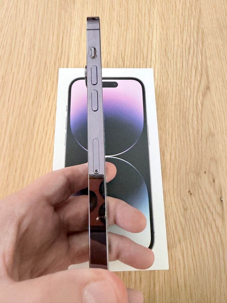 Apple Telefoni cellulari / Smartphones: Apple iPhone 14 Pro 128GB Deep Purple gebraucht  – Usato da Hofstetten ZH venduto da Jezi4 3