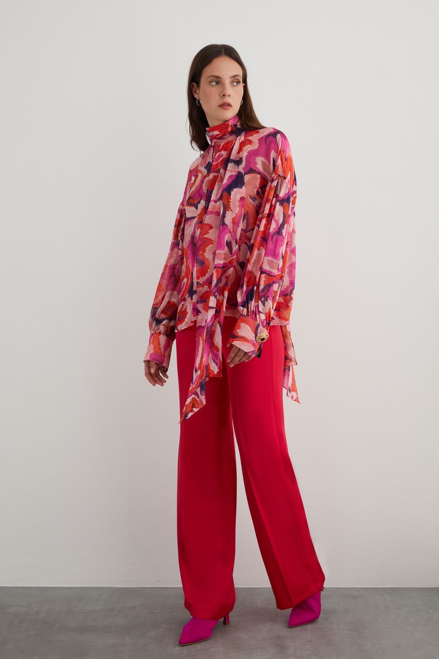 Camicette: Elegante Damenbluse, bunt, Grösse 40, neu – Nuovo e nell'imballaggio originale da Schmiedrued venduto da visagistinalisha 1