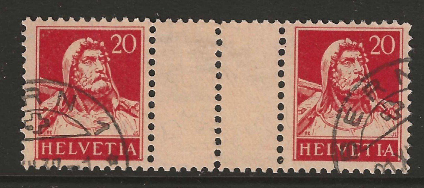 Tutti i francobolli: Zwischensteg Nr. S39 : KP 375.-- – Usato da Gümligen venduto da Geniusbuy