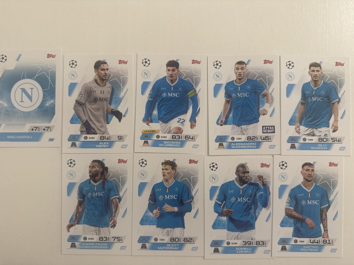 Topps Carte collezionabili: Match Attax 25/26 Napoli  – Nuovo (secondo la descrizione) da Wettingen venduto da dja_b7xn