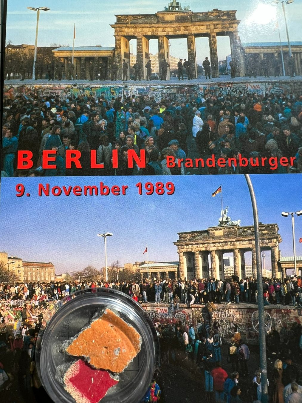 Ansichtskarten: BRD Karten zum Mauerfall 1989 – Gebraucht aus Au SG von Kudiholly 1