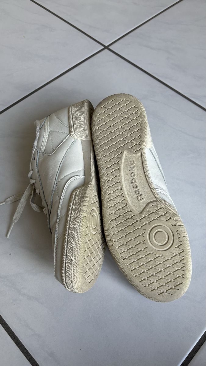 Reebok Chaussures femmes: Reebok Sneakers weiss Leder, Grösse 38 – D'occasion à Wilen b. Wil par alimonera 4