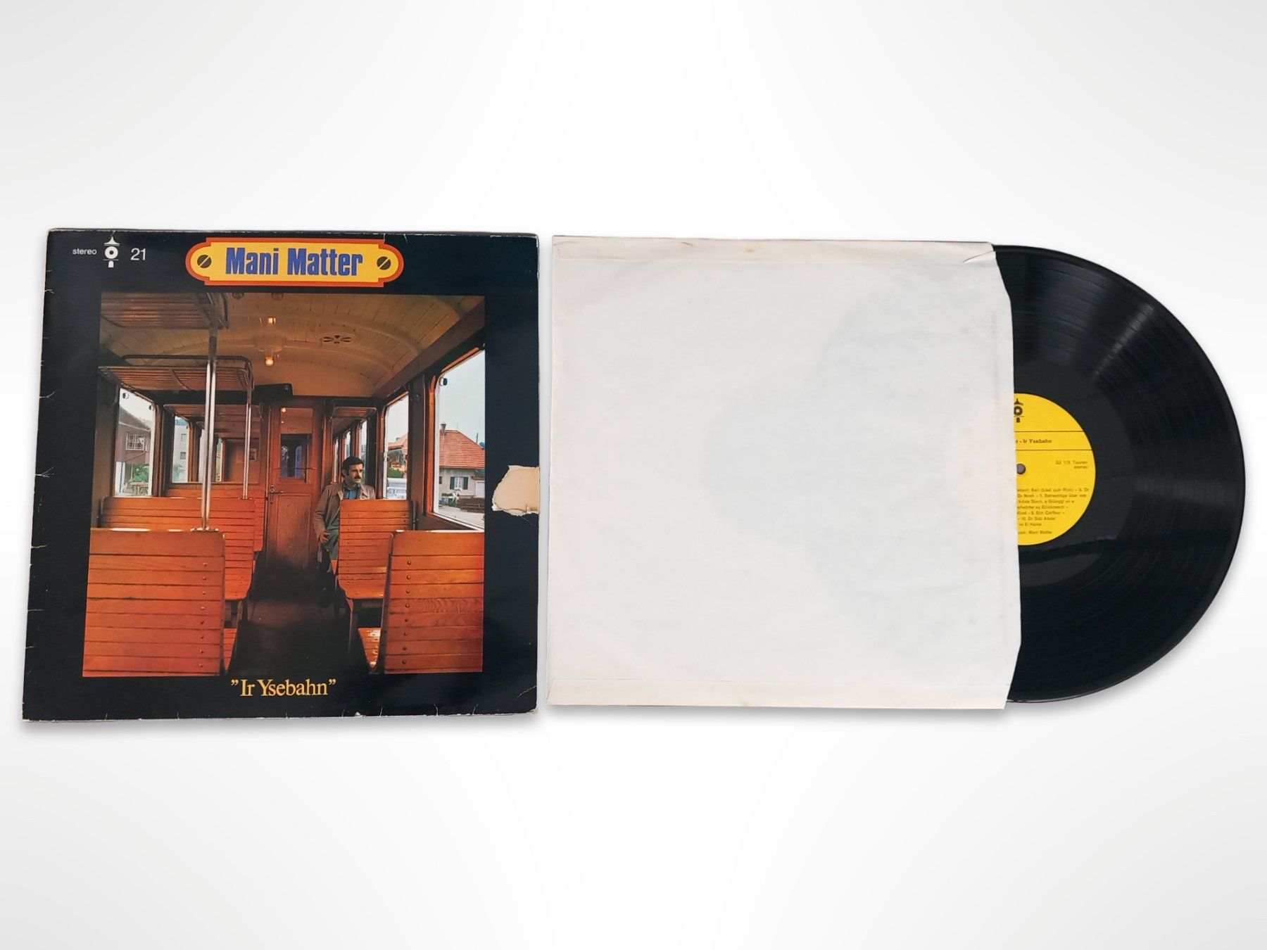 Dischi in vinile: Vinyl Mani Matter - Ir Ysebahn – Usato da Suhr venduto da Restwert_Suhr 2