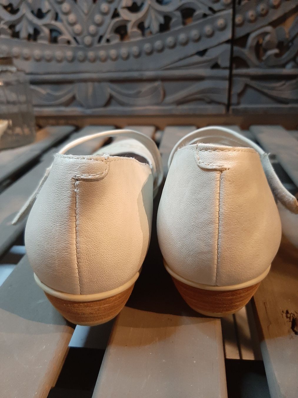 Scarpe da donna: Brako Ballerinas Spangenschuhe Spangenpumps off withe 38 – Nuovo (secondo la descrizione) da Bern venduto da Preloved.Nile.4.Sale 3