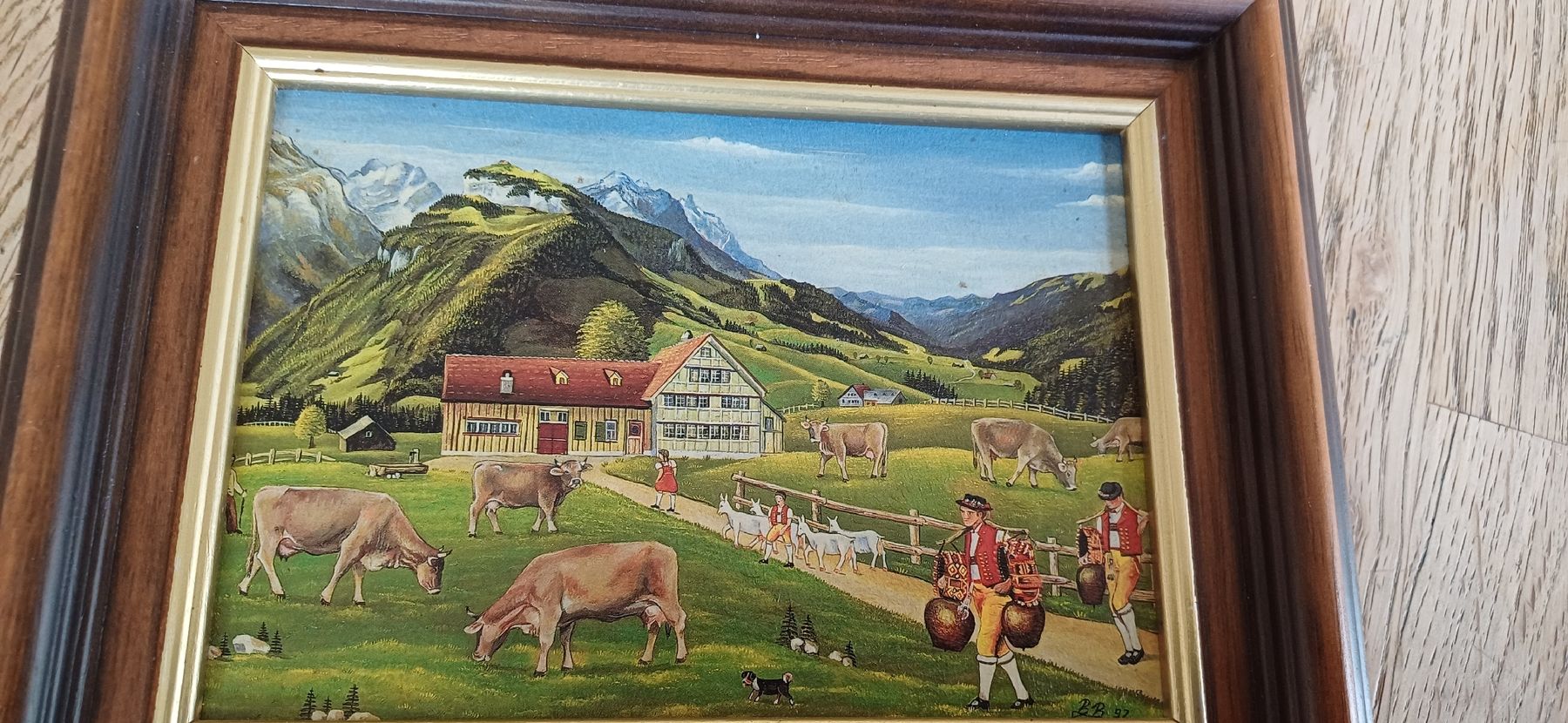 Poster & Bilder: Schönes Appenzeller Bild – Gebraucht aus Flawil von Naphtali 6