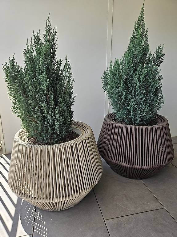 Vasi per fiori: 2 KETTAL Pflanzgefässe ZigZag-Medium – Usato da Thalwil venduto da sho_y9gm 2